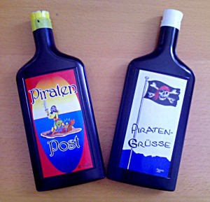 Flaschenpost für die Piraten