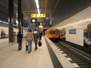 Abfahrt am Hauptbahnhof