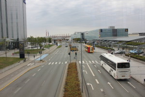 Ellehammersvej am Flughafenterminal 3