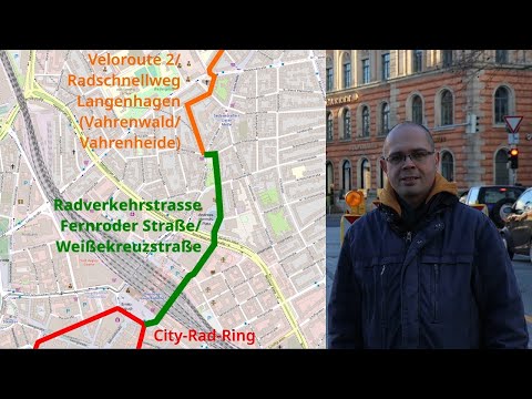 Die Radverkehrstrasse Fernroder Straße/Weißekreuzstraße - Lückenschluss im Veloroutennetz Hannover