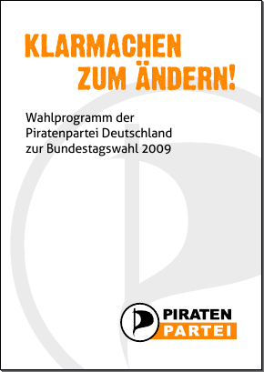 Wahlprogramm der Piratenpartei zur Bundestagswahl 2009
