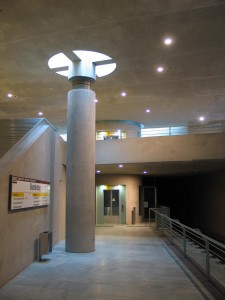 Fahrstuhl in der Station Bundestag