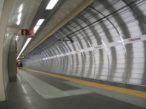 U-Bahnstation "Manzoni" auf der Linie A