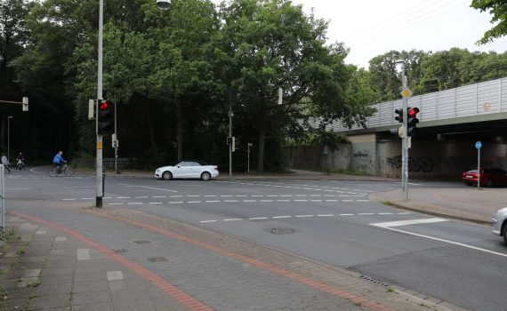 Kreuzung Salzburger/Adolf-Ey-/Mainzer/Wolfstraße, Hannover, 2016