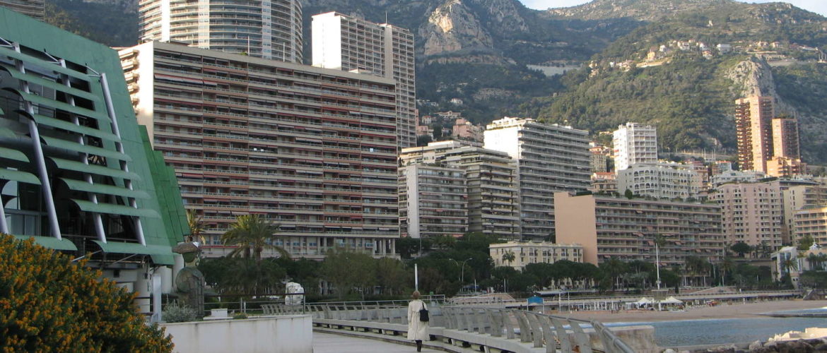 Uferpromenade am Kongresszentrum, Monte Carlo, Monaco, 2006