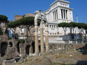 Nordseite des Forum Romanum, Rom, 2009