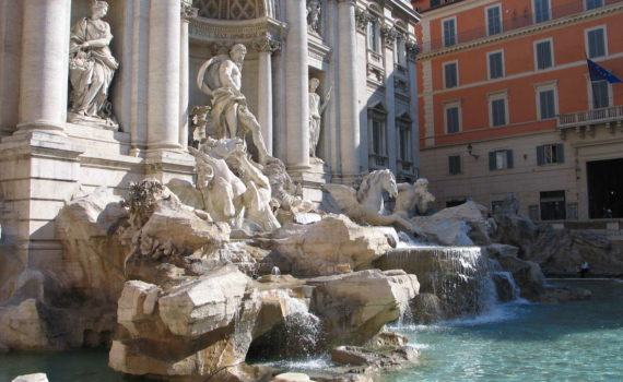 Fontana di Trevi, Rom, 2009