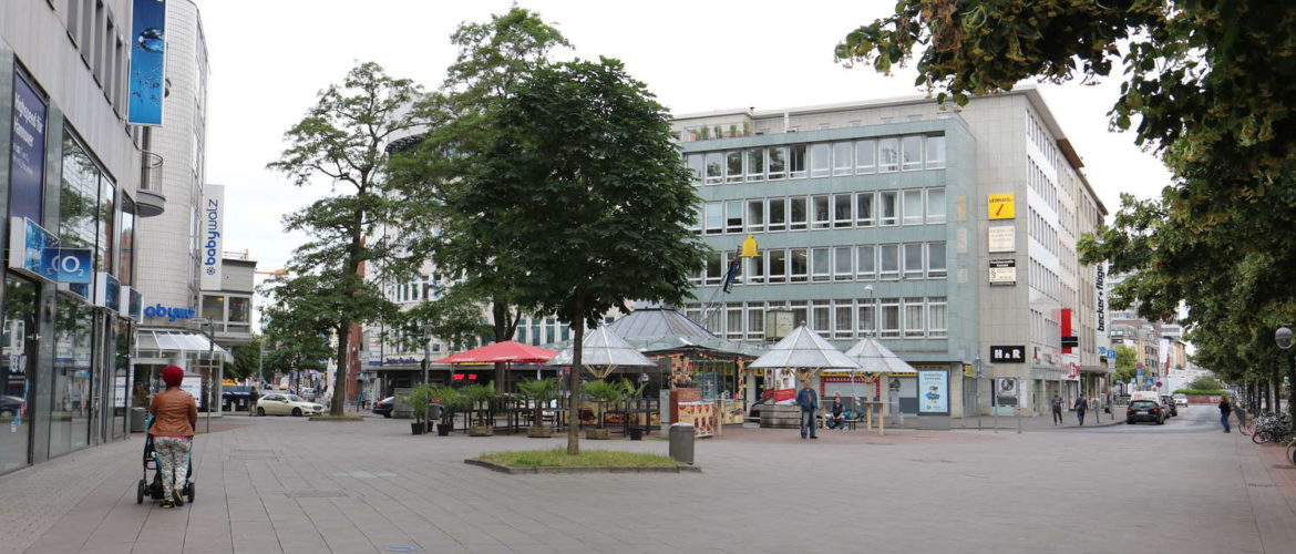 Straßenachse Schillerstraße, Hannover, 2016