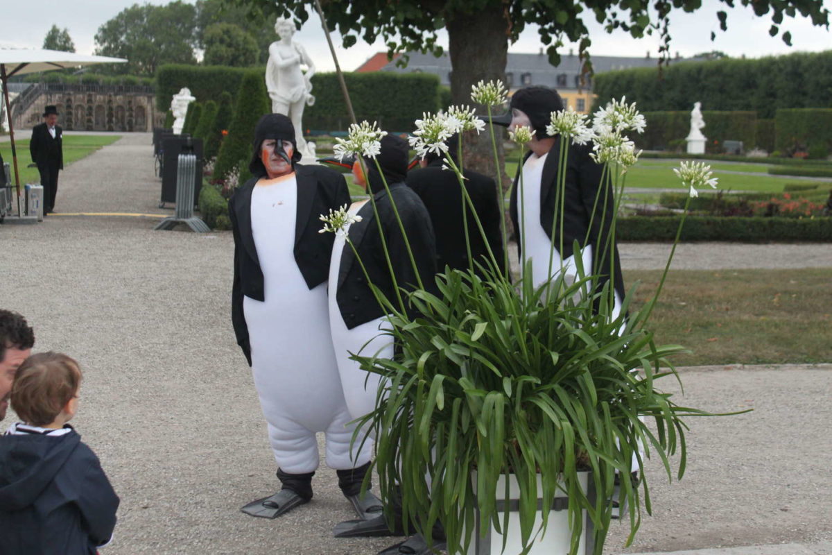Theater Pikante, Pinguine, Kleines Fest im Großen Garten, 2019 Letzte