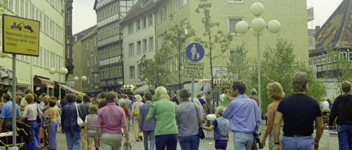 Knochenhauerstraße bei Ballhofstraße, 1975