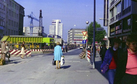 Georgstraße Höhe Kanalstraße, 1980