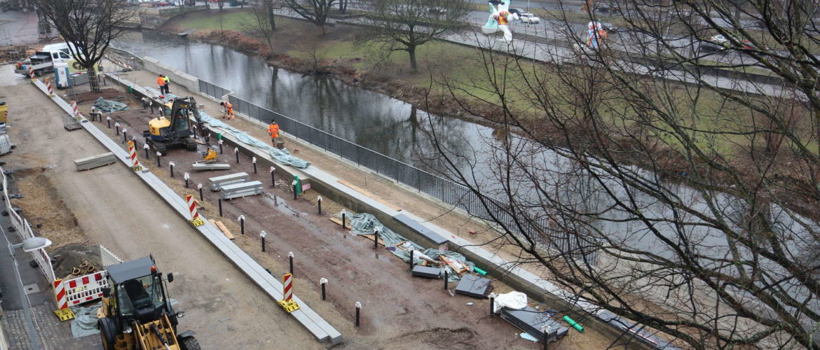 Baustelle Am Hohen Ufer, Hannover, Januar 2017
