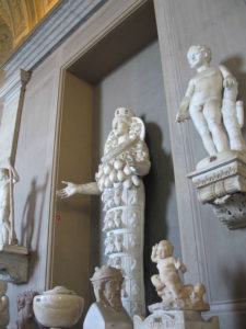 Skulpturen in den vatikanischen Museen, Rom/Vatikanstaat, August 2009