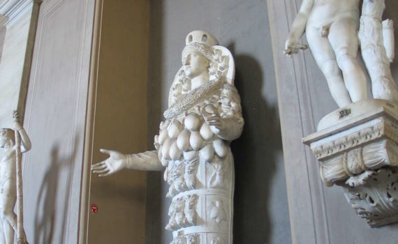 Skulpturen in den vatikanischen Museen, Rom/Vatikanstaat, August 2009