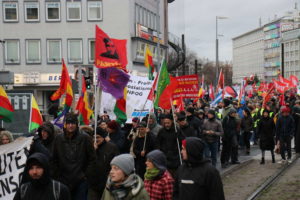 Demonstration gegen das geplante Polizeigesetz, Hannover, Steintor, Dezember 2018